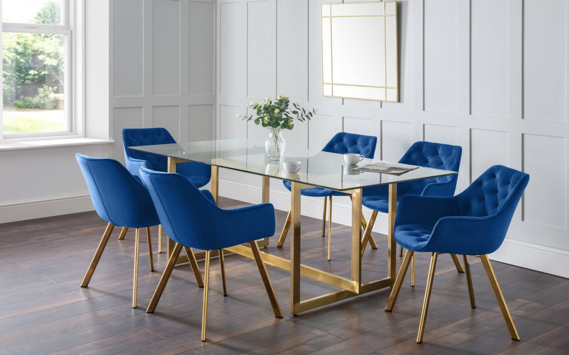 Lorenzo Dining Chair - Blue