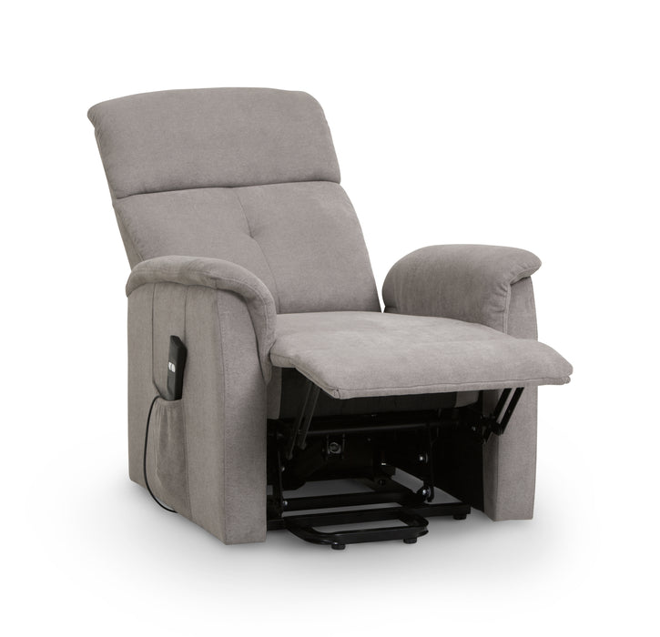 Ava Rise and Recline Chair Taupe Fabric