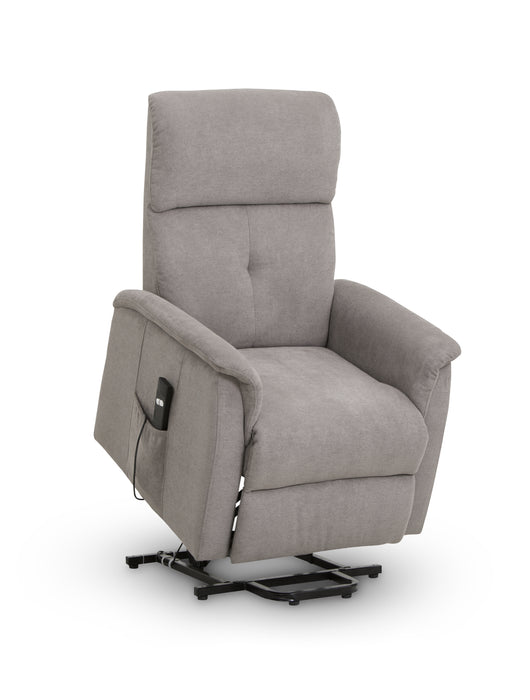 Ava Rise and Recline Chair Taupe Fabric