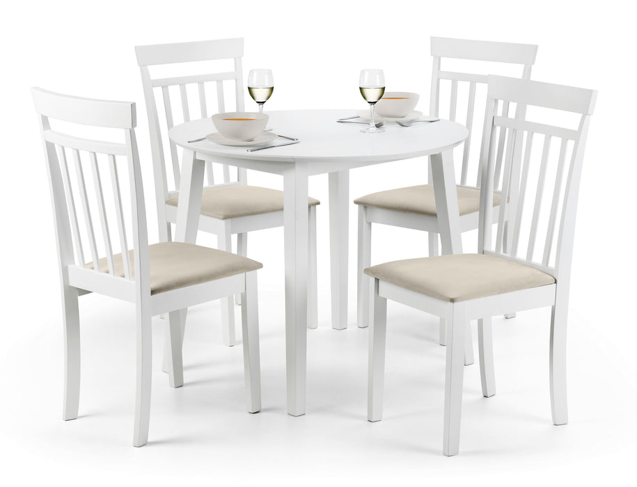 Coast Dropleaf Table - White