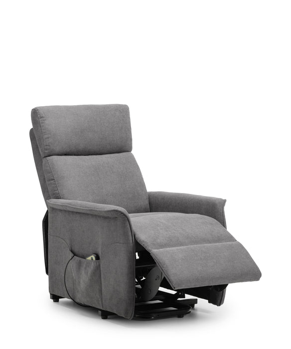 Helena Rise & Recline Chair - Charcoal Fabric