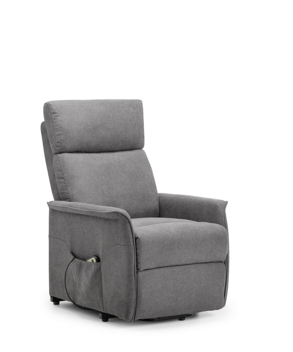 Helena Rise & Recline Chair - Charcoal Fabric