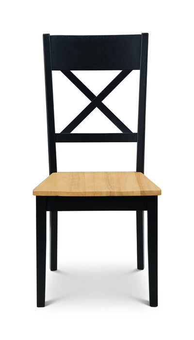 Hockley Chair - Black/Oak