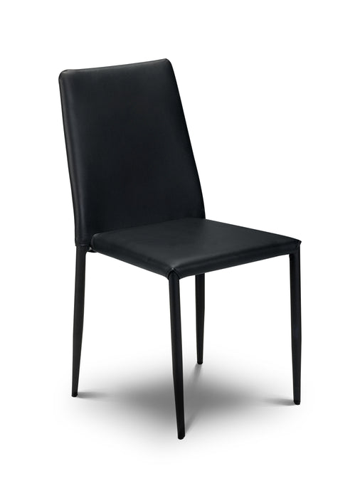Jazz Stacking Chair - Black