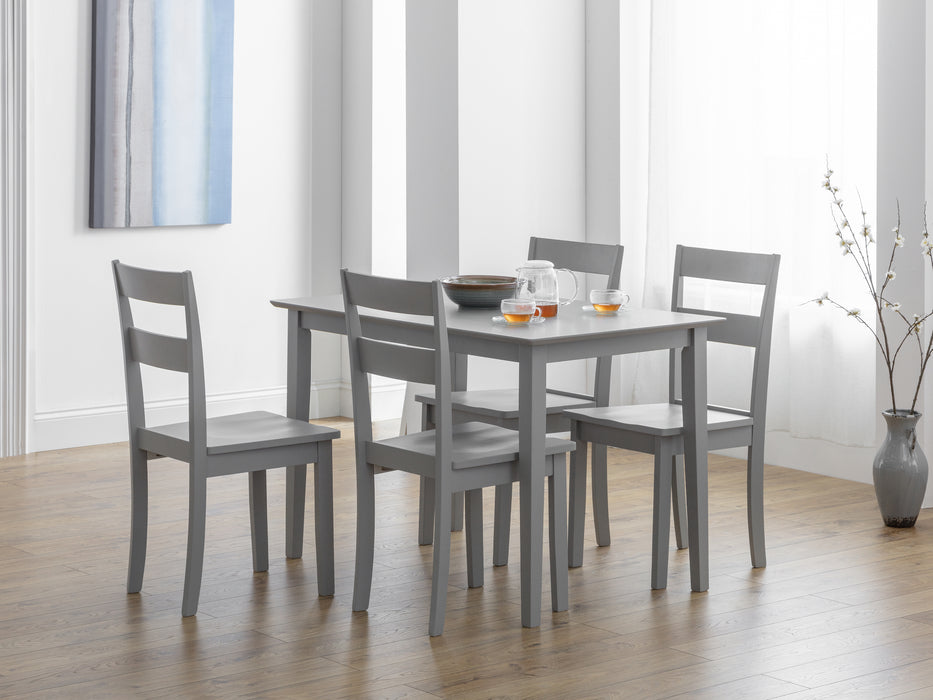 Kobe Wooden Dining Chair - Torino Grey