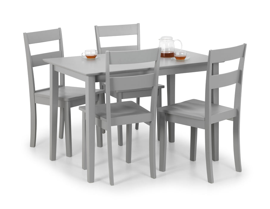 Kobe Compact Rectangular Table - Torino Grey