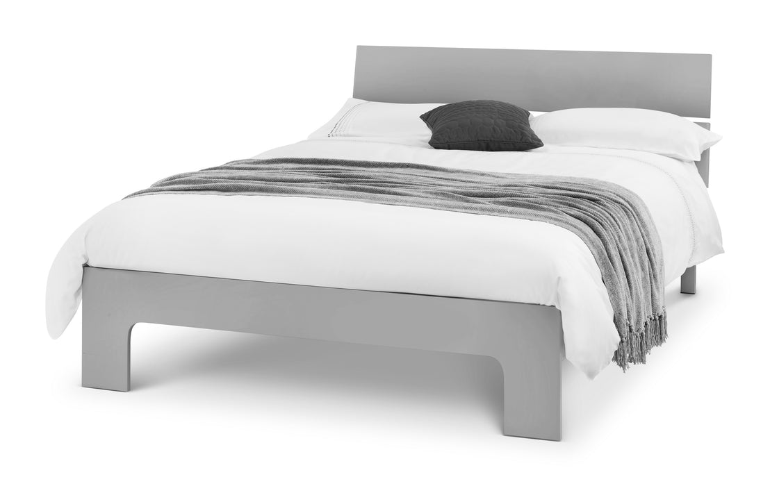 Manhattan Bed - Grey 150cm