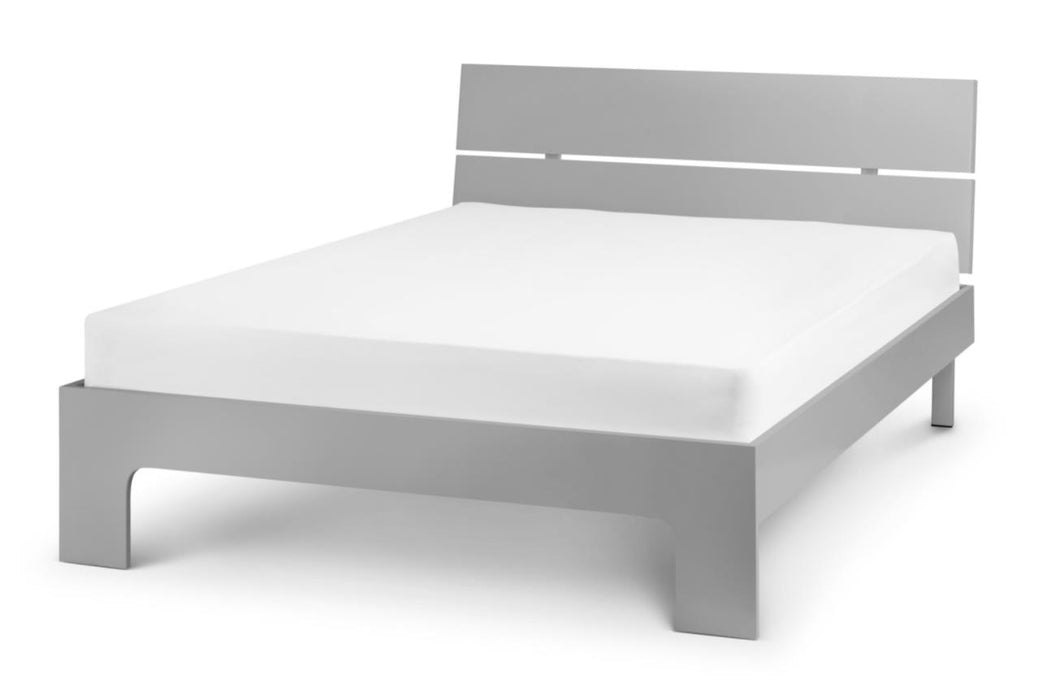 Manhattan Bed - Grey 135cm