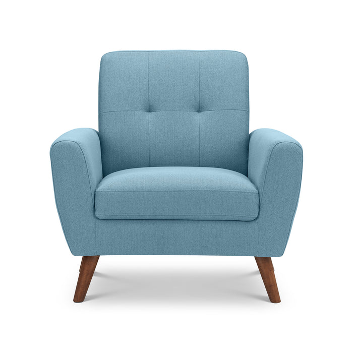Monza Compact Retro Chair - Blue