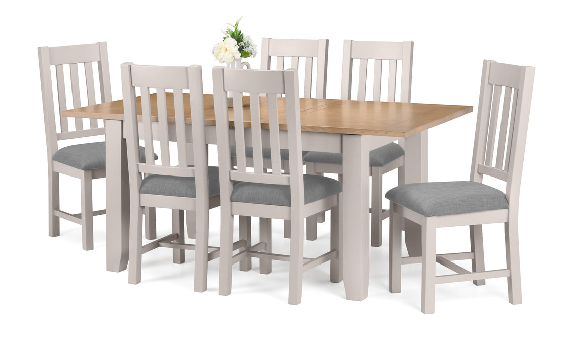Richmond Dining Chair - Elephant Grey/Pale Oak
