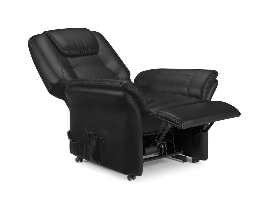 Riva Rise & Recline Chair Black