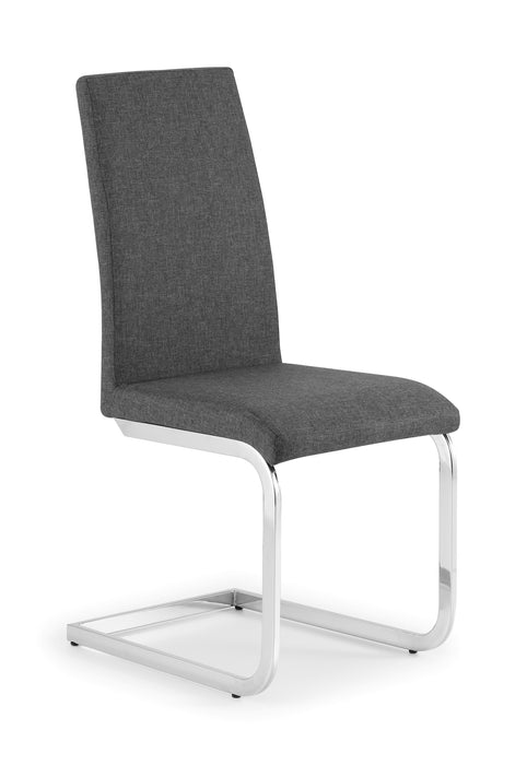 Roma Cantilever Dining Chair - Slate Grey