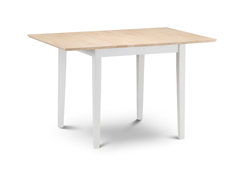 Rufford 2-Tone Dining Table - Ivory/Natural