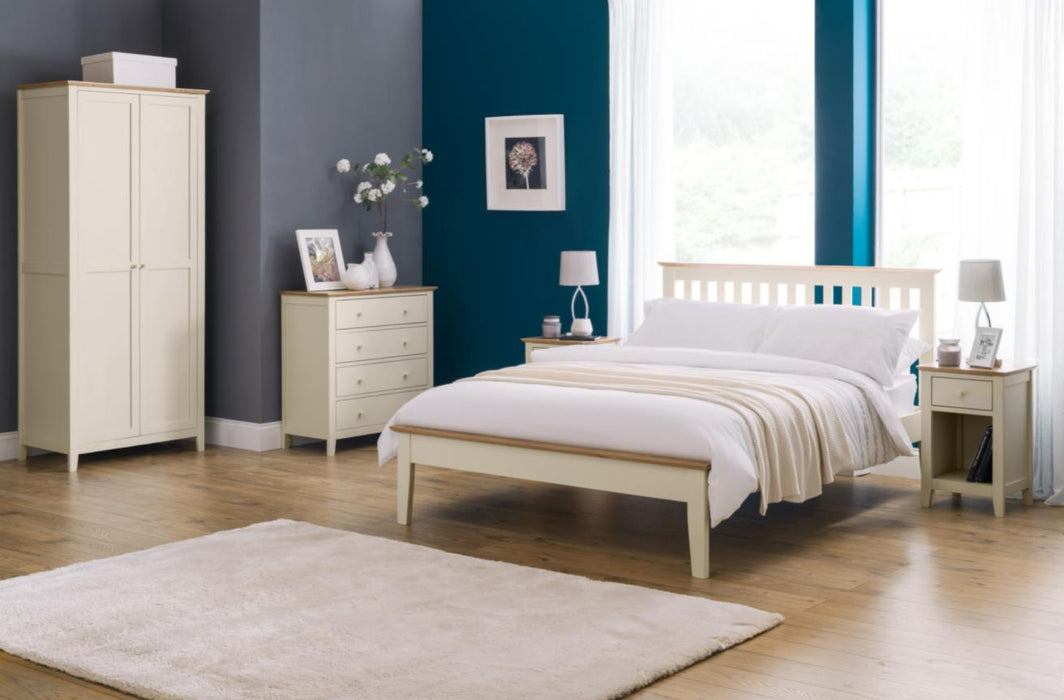 Salerno Shaker Bed - Two Tone 90cm
