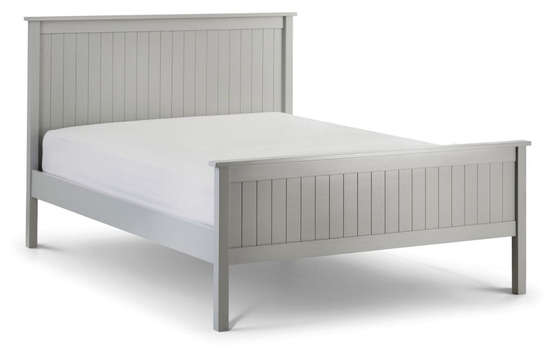 Maine Bed - Dove Grey 150cm