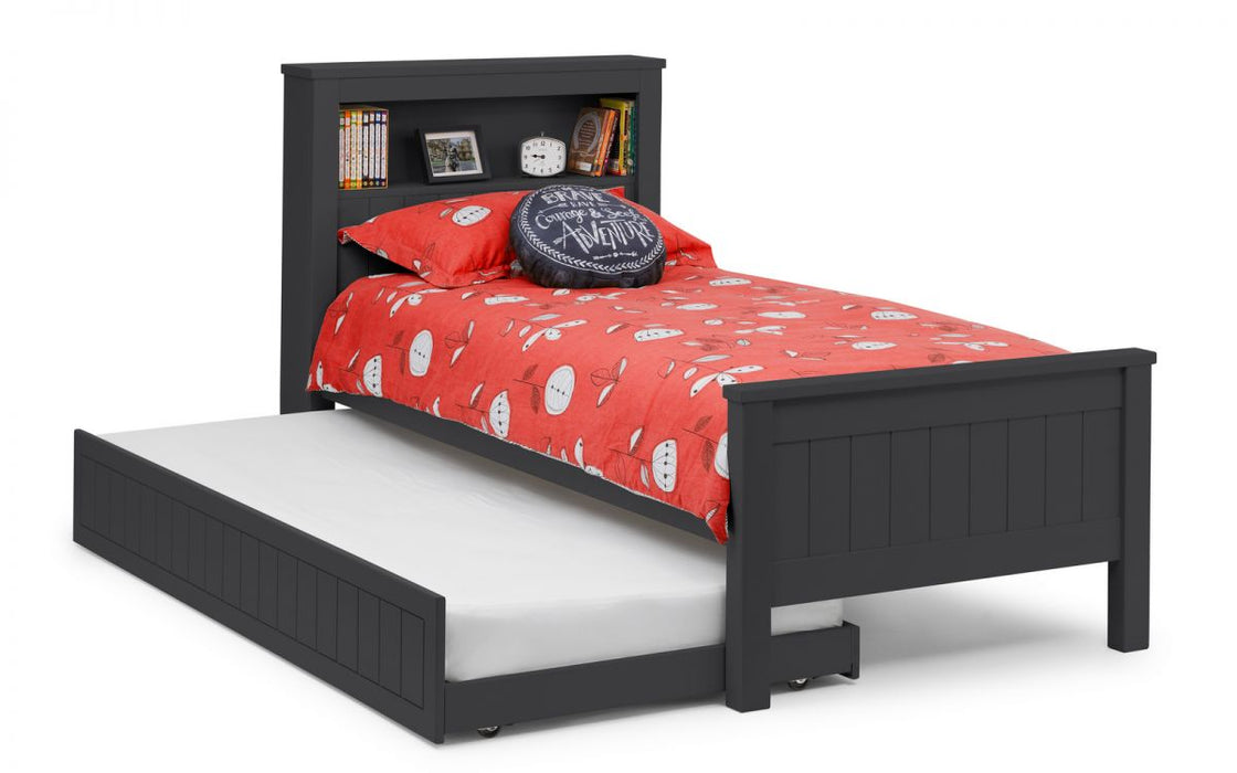 Maine Bookcase Bed - 90CM Anthracite